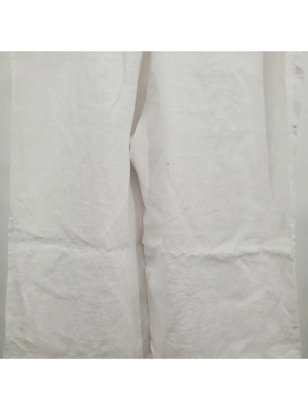 Quince 100% European Flax Linen Pleated Trouser Women Size 12 NWT Casual